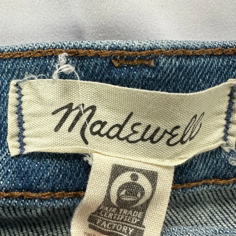 Madewell High Rise Stovepipe Crop Jeans Ditmas Wash Women’s 32